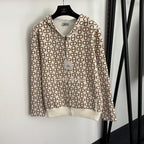 HERMES 25S REVERSIBLE CASHMERE SWEATER JACKET 113
