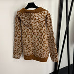 HERMES 25S REVERSIBLE CASHMERE SWEATER JACKET 114