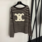 CELINE 25S SWEATER AND WIDE-LEG PANTS SET 0111