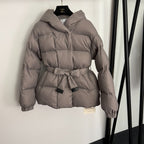 MAX MARA 25S LONG-SLEEVE COTTON HOODED JACKET 221