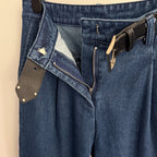 PRADA 25S HIGH‑WAIST STRAIGHT LEG JEANS 235
