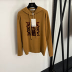 MAX MARA 25S HOODED LONG-SLEEVE KNIT SWEATSHIR 049