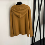 MAX MARA 25S HOODED LONG-SLEEVE KNIT SWEATSHIR 049