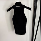 CHANEL 25S HALTER NECK TOP 555