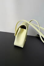 Chanel 26 Shoulder Bag 22 Light Yellow Caviar Leather