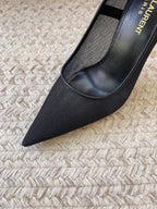 NORMA PUMPS IN BLACK MESH