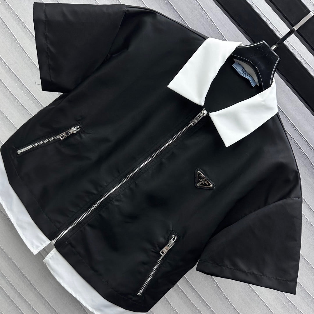 PRAD 25S VEST BLAZER AND SHORTS SET 264564
