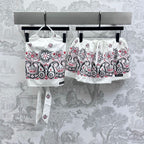 MIUMIU HALTER NECK TOP WITH PRINT 267875