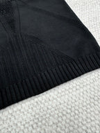 CC Sport Bra Black Wool Viscose