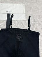 CC Sport Bra Black Wool Viscose