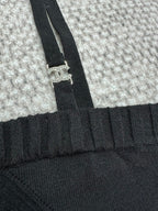 CC Sport Bra Black Wool Viscose