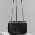 JAMIE 4.3 MINI BAG 20 IN BLACK LAMBSKIN GOLD HARDWARE