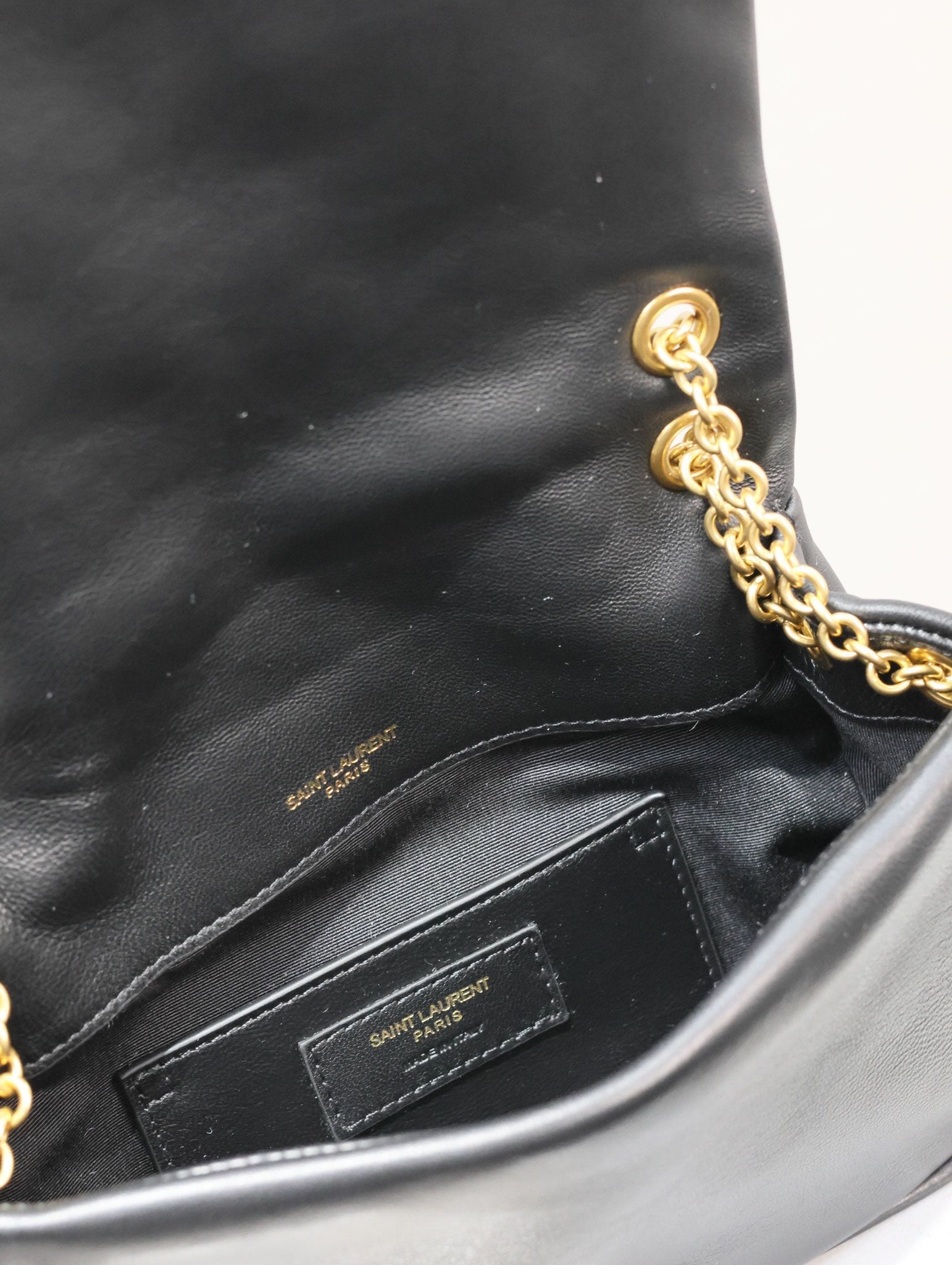 JAMIE 4.3 MINI BAG 20 IN BLACK LAMBSKIN GOLD HARDWARE