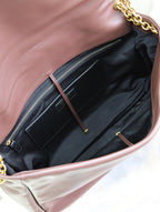 JAMIE 4.3 LARGE BAG 43 IN WINE RED LAMBSKIN GOLD HARDWARE