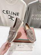 LP SUMMER CHARMS WALK LOAFERS GRAY SUEDE