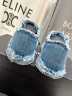 CC SNEAKER SKY BLUE DENIM FABRIC