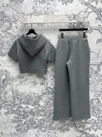 Loewe 25 Sweatshirt Suit Gray Cotton