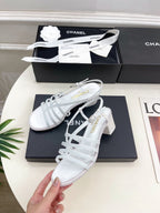 WHITE ROMAN 5 CM SANDALS