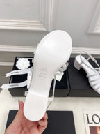 WHITE ROMAN 5 CM SANDALS