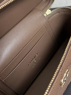 Chanel 2026 Vanity Bag Dark Brown Caviar Leather Gold Hardware