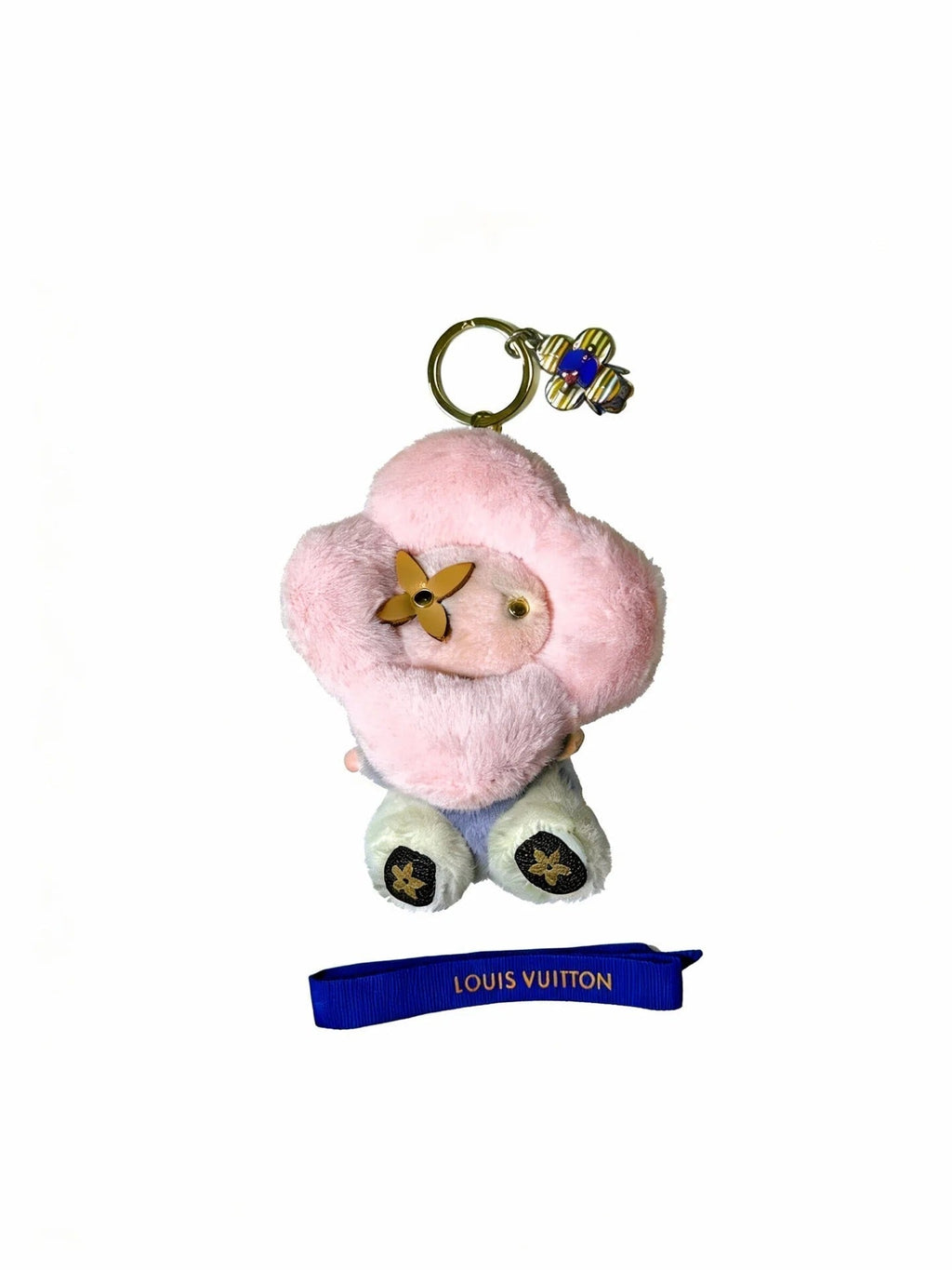 LV Vivienne Brown and Pink Charm