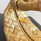 Bottega Veneta 2026 Jodie Bag 23cm Gold Lambskin 137032