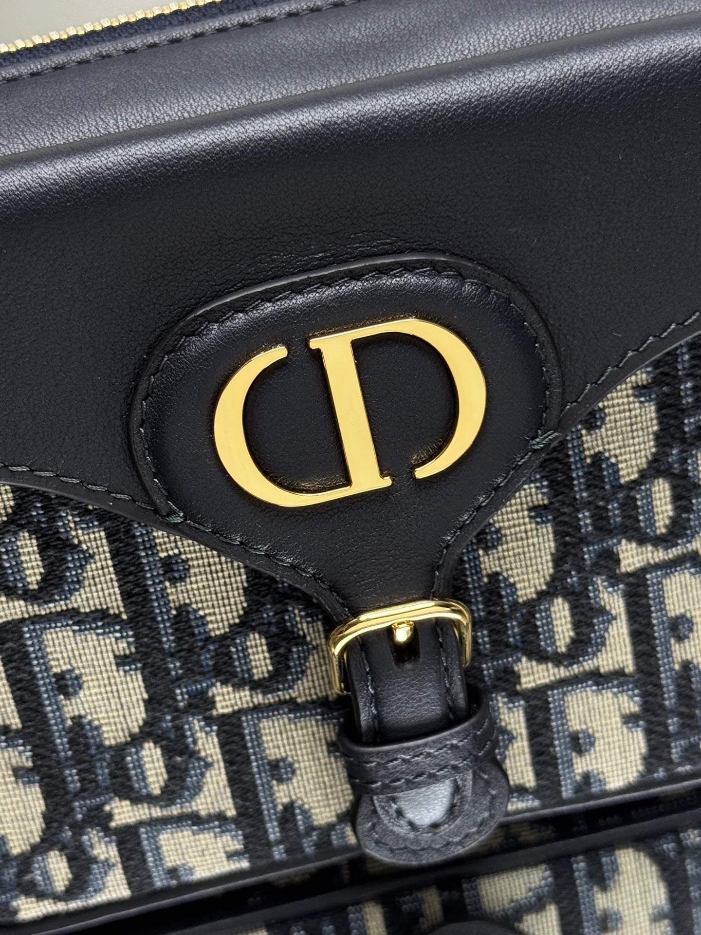 Dior 2026 Bobbi Bag 20cm Black Fabric Leather