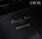 Dior 2026 Bow Bag 27cm Black Lambskin