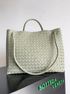 Bottega Veneta 2026 Andiamo Bag 45cm Green Nappa Leather