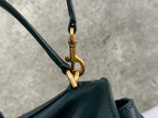 Balenciaga Mini Bag 22 Dark Green Calfskin Gold Hardware