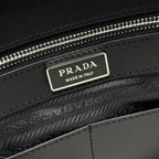 Prada 2026 Sienna Bag Brown Black Calfskin 345782
