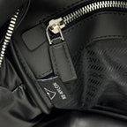 Prada 2026 Shoulder Bag 25cm Black Brown Grained Leather