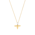 LOUISETTE PEDANT GOLD NECKLACE
