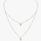 MY TWIN 2 ROW DIAMOND NECKLACE