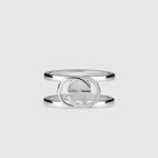 GG RING MIT BREITEM OFFENEM BAND