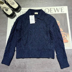 CELINE 25S EMBROIDERED ROUND-NECK SWEATER 0059
