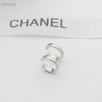 COCO CRUSH QUILTED MOTIF HOOP EARRINGS