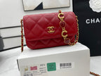 CHL - Mini Flap Bag Red For Women Bags 7.5in/19LO