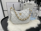 CHL - Hobo Handbag White For Women Bags 9.4in/24LO