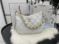 CHL - Hobo Handbag White For Women Bags 9.4in/24LO