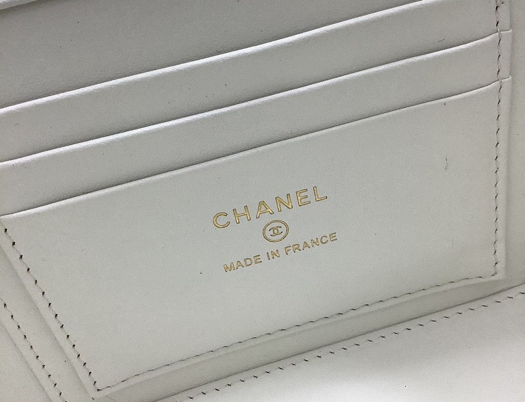 CHL - Small Vanity Case White For Women Bags 5.9in/15LO