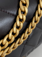 CHL - Small Flap Bag Black For Women Bags 8.7in/22LO
