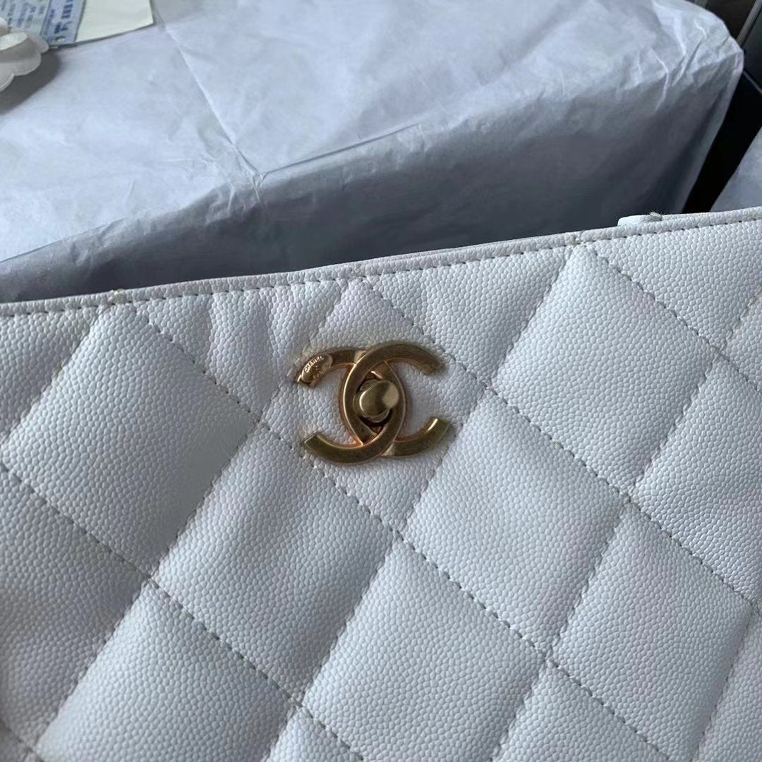 CHL - Small Shopping Bag White For Women Bags 9in/23LO