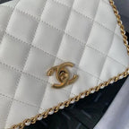 CHL - Flapbag With Chain White For Women Bags 8.3in/21LO
