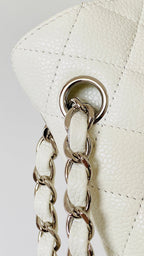 CHL - Small Classic Handbag White For Women Bags 9.1in/23LO