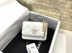 CHL - Spring And SuMM - er 22C White For Women Bags 6.1in/15.5LO
