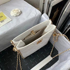 CHL - Small Shopping Bag White For Women Bags 9in/23LO
