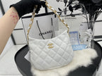 CHL - Hobo Handbag White For Women Bags 9.4in/24LO