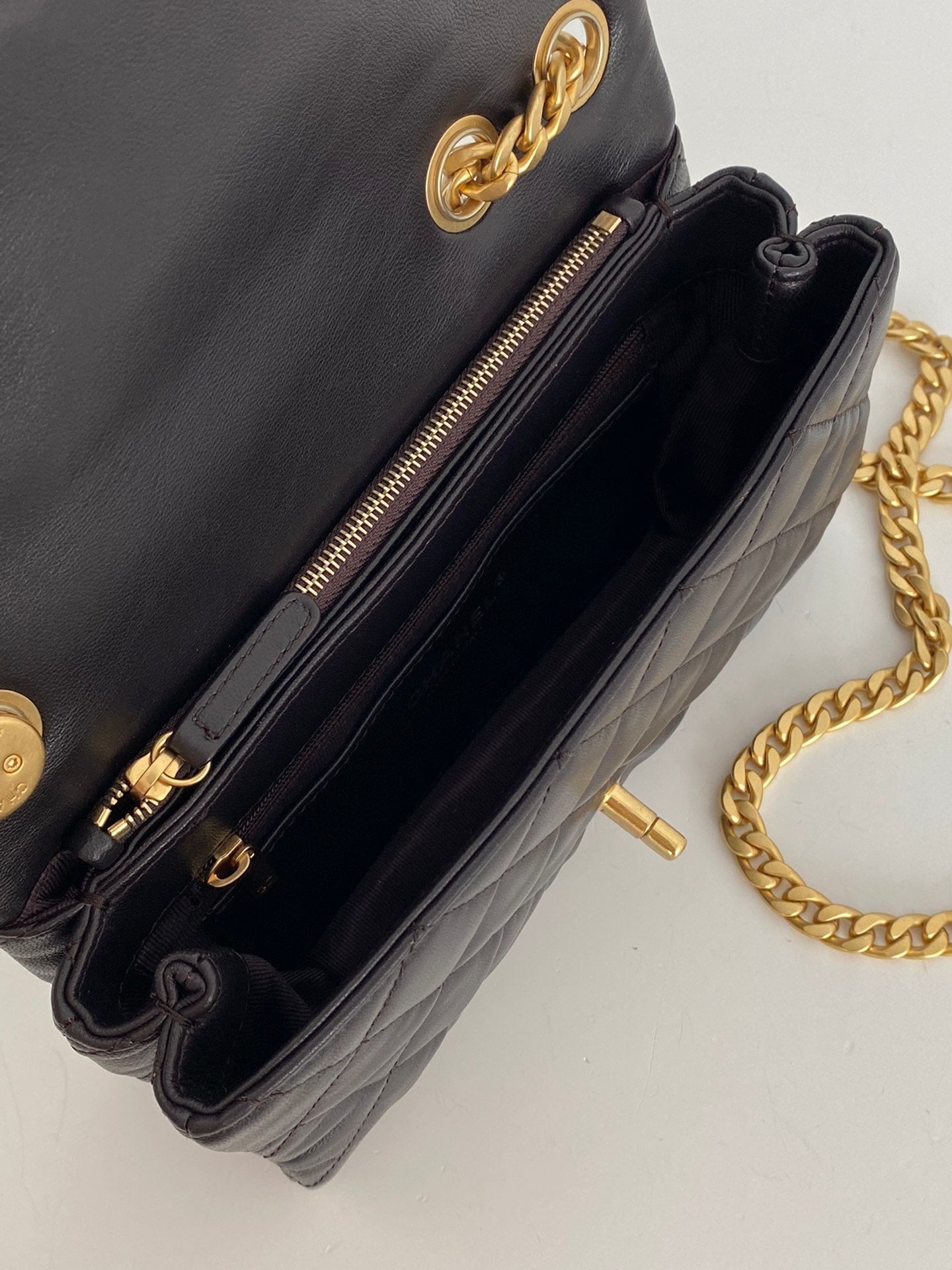 CHL - Small Flap Bag Black For Women Bags 8.7in/22LO