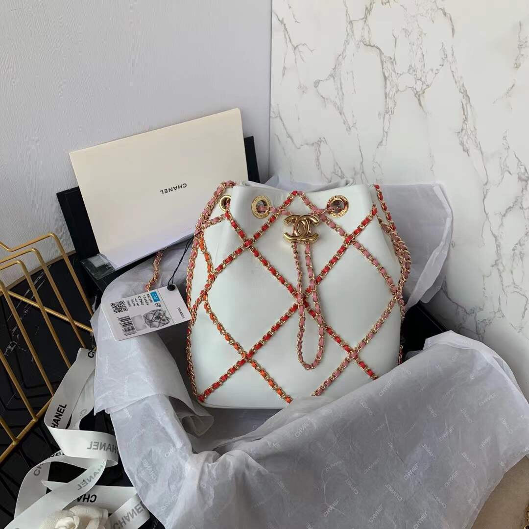 CHL -  21 Handbag White For Women Bags 8.6in/22LO